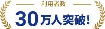 利用者数 30万人突破!